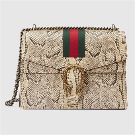 gucci python skin bag|Gucci python dionysus bag.